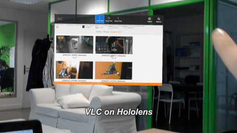 VLC på HoloLens