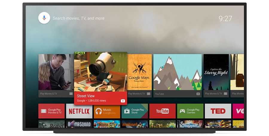 Android TV på CES 2016“ title=