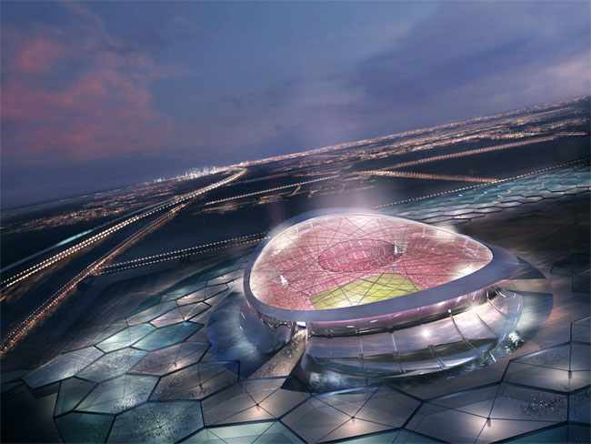  Qatar skal afholdefodbold-VM i 2022 og har planlagt opførslen af utrolige stadions 