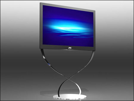 Click to enlarge JVC ultra-thin LCD-TV