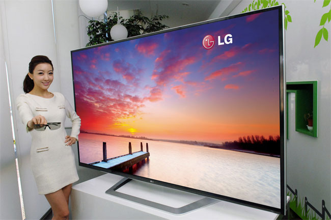 LG 84-tommer 4K TV