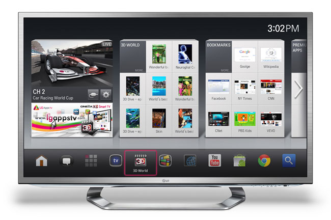 LGs Google TV implementering