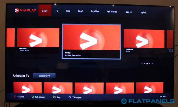 Klik for større billede LG LA860W test