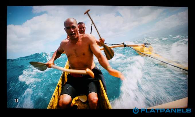 Klik for større billede LG LA860W test