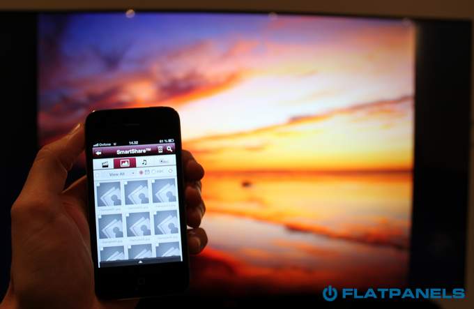 Klik for større billede LG LA860W test