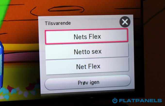 Klik for større billede LG LA860W test