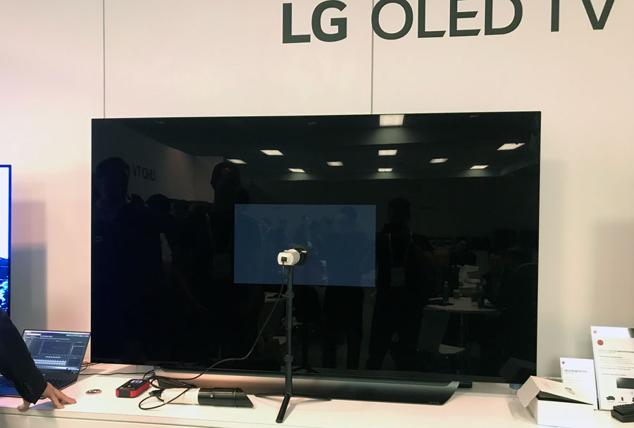 LG 2018 OLED auto-kalibrering