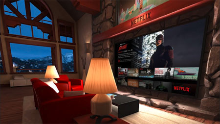 Netflix i virtual realirty