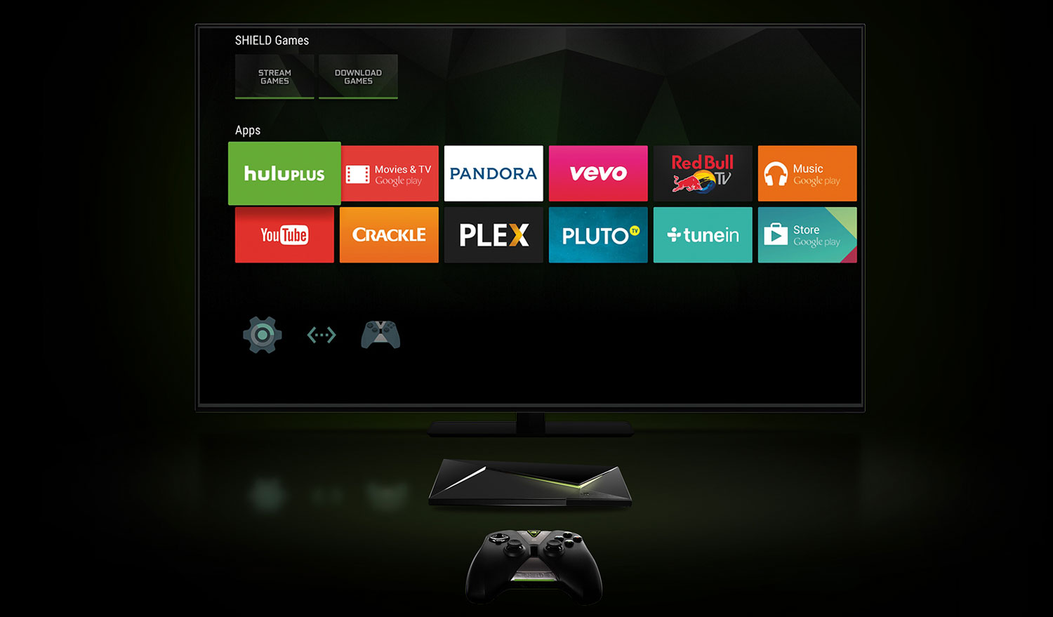 Nvidia Shield medieafspiller