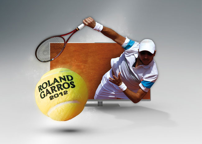 Følg Roland Garros i 3D fra 27. maj