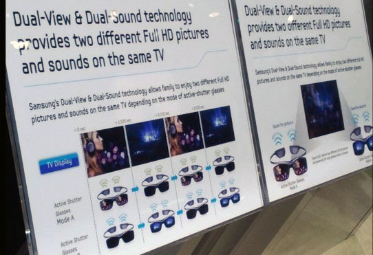 Samsung skaber to forskellige billeder og lydspor på samme TV