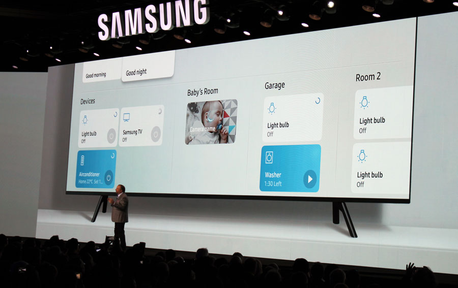 Samsung SmartThings på TV