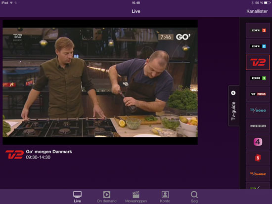 Telia TV på iPad