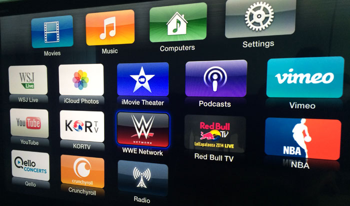 WWE er dukket op på den danske Apple TV