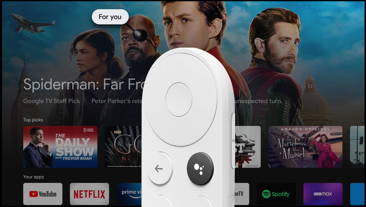 Google TV med Chromecast