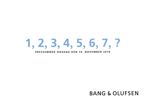 Bang og Olufsen 10. november