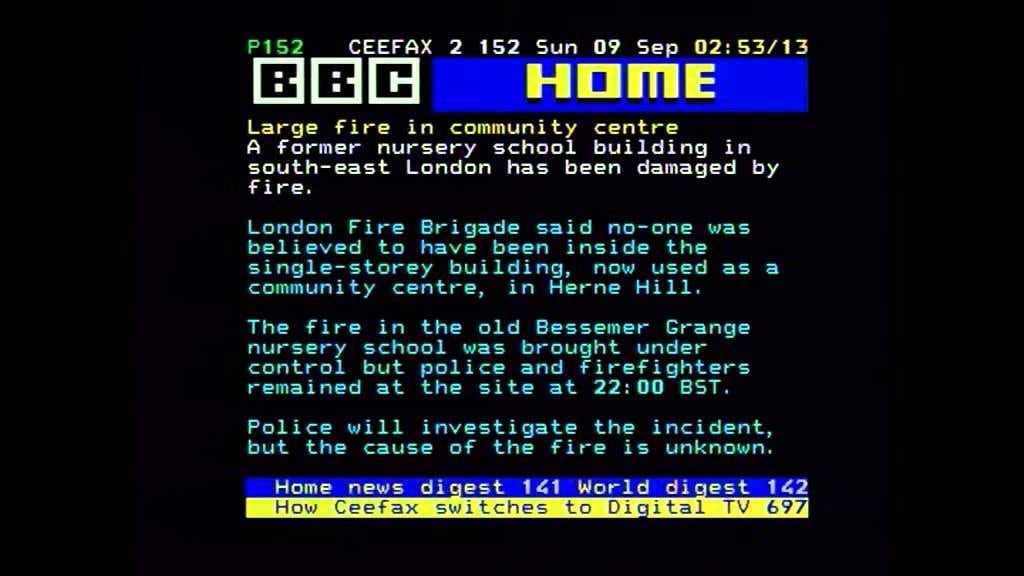 BBC Teletext