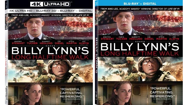 Billy Lynn UHD Blu-ray