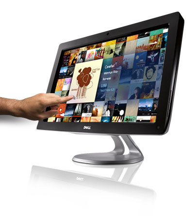 Dells multi-touch skærm