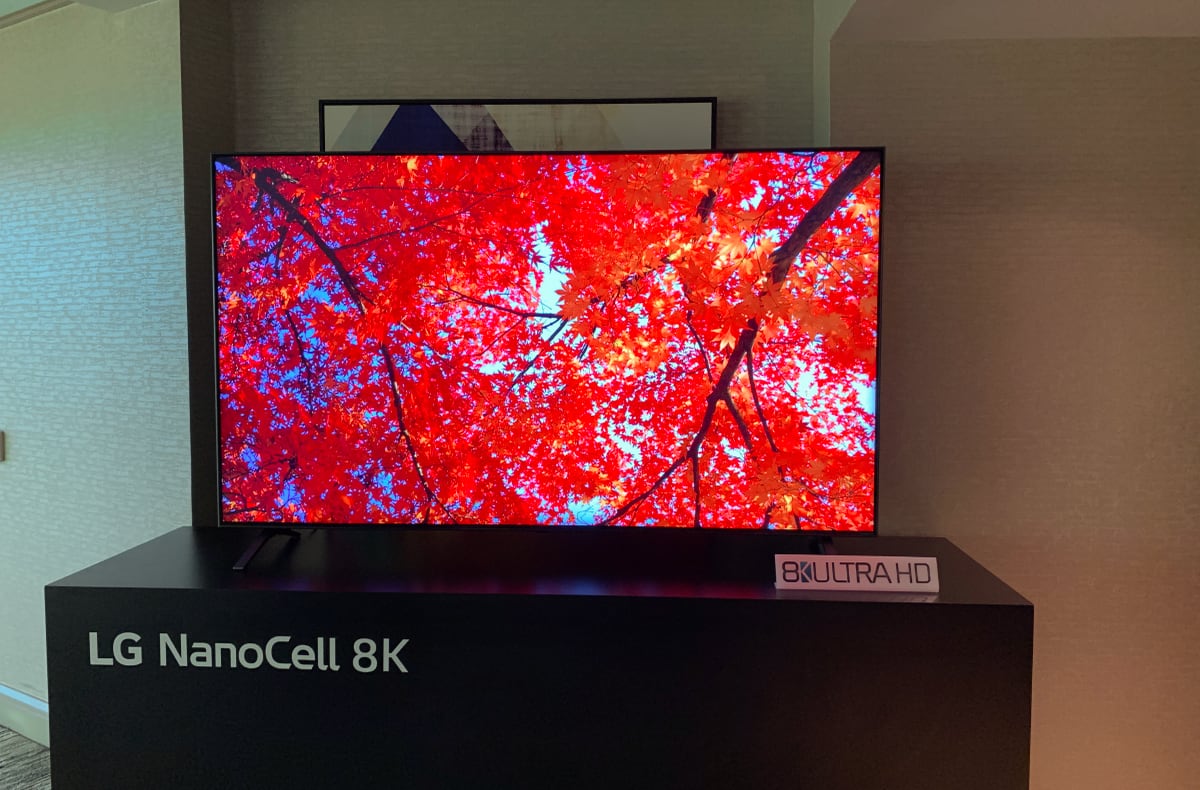 LG 2020 8K NanoCell LCD TV
