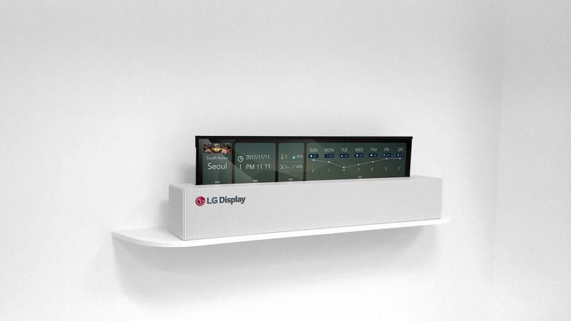 LG sammenrullelig 65-tommer OLED TV