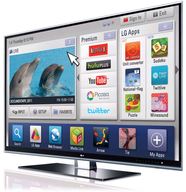 LGs Smart TV platform
