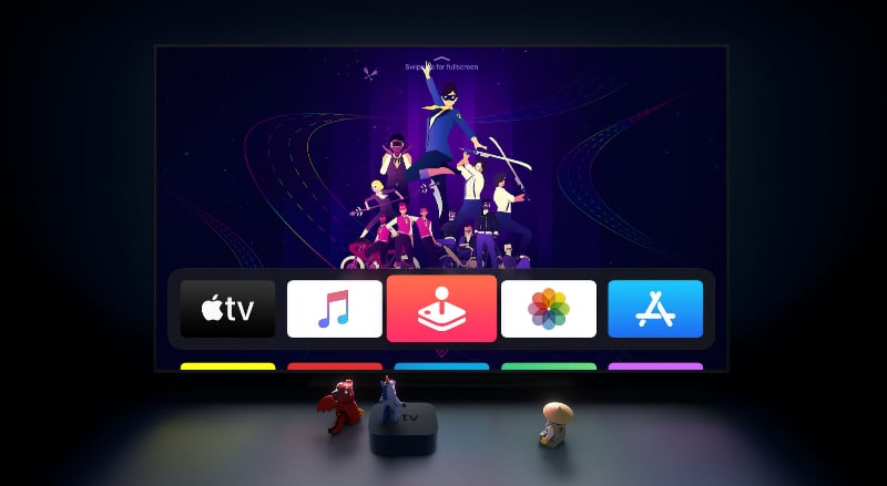 Apple Arcade på Apple TV