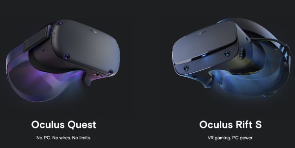 Oculus Rift S og Quest