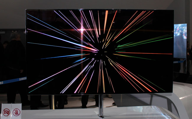 Samsungs 55-tommer Super OLED-TV