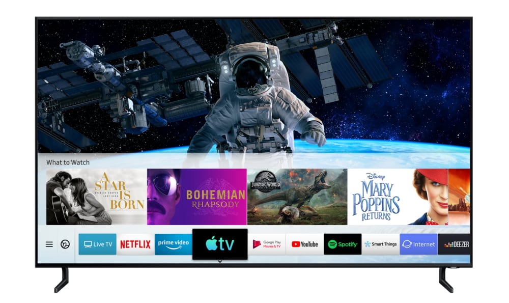 Apple TV app på Samsung TV