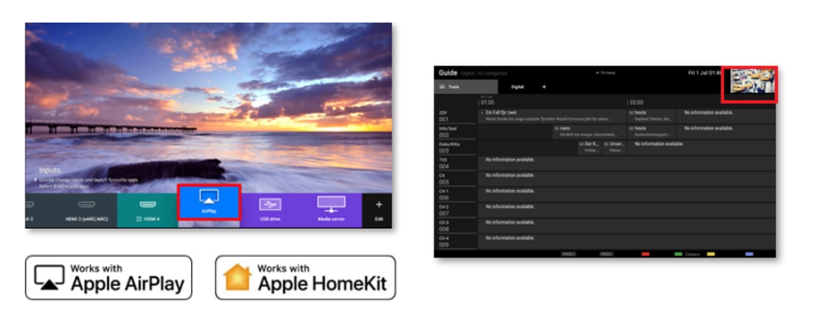 Sony AirPlay 2 TV Sony AirPlay 2 TV
