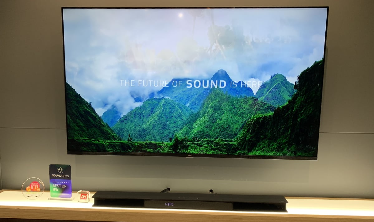 TCL Dolby Atmos soundbar