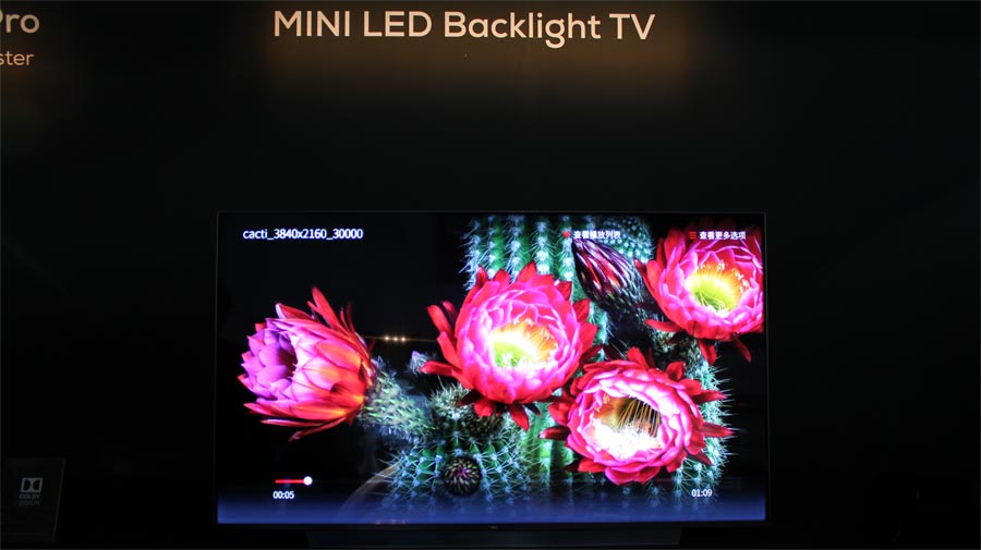 TCL miniLED-baseret LCD TV