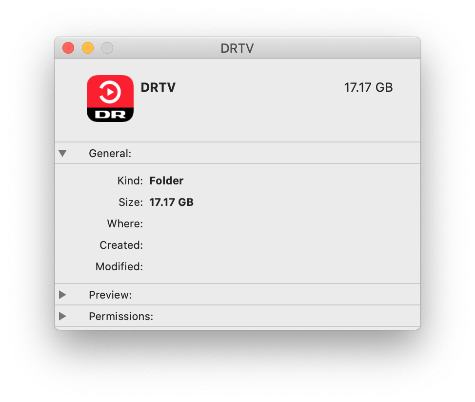 DR TV fylder over 17 GB