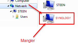 Synology netværksikon mangler.jpg