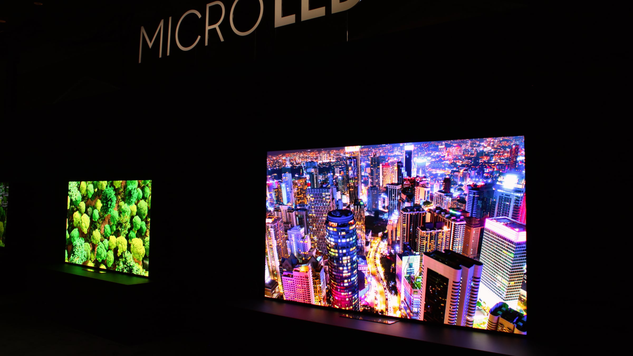 Samsungs nye 89-114" microLED TV uforholdsmæssigt i 2022 -